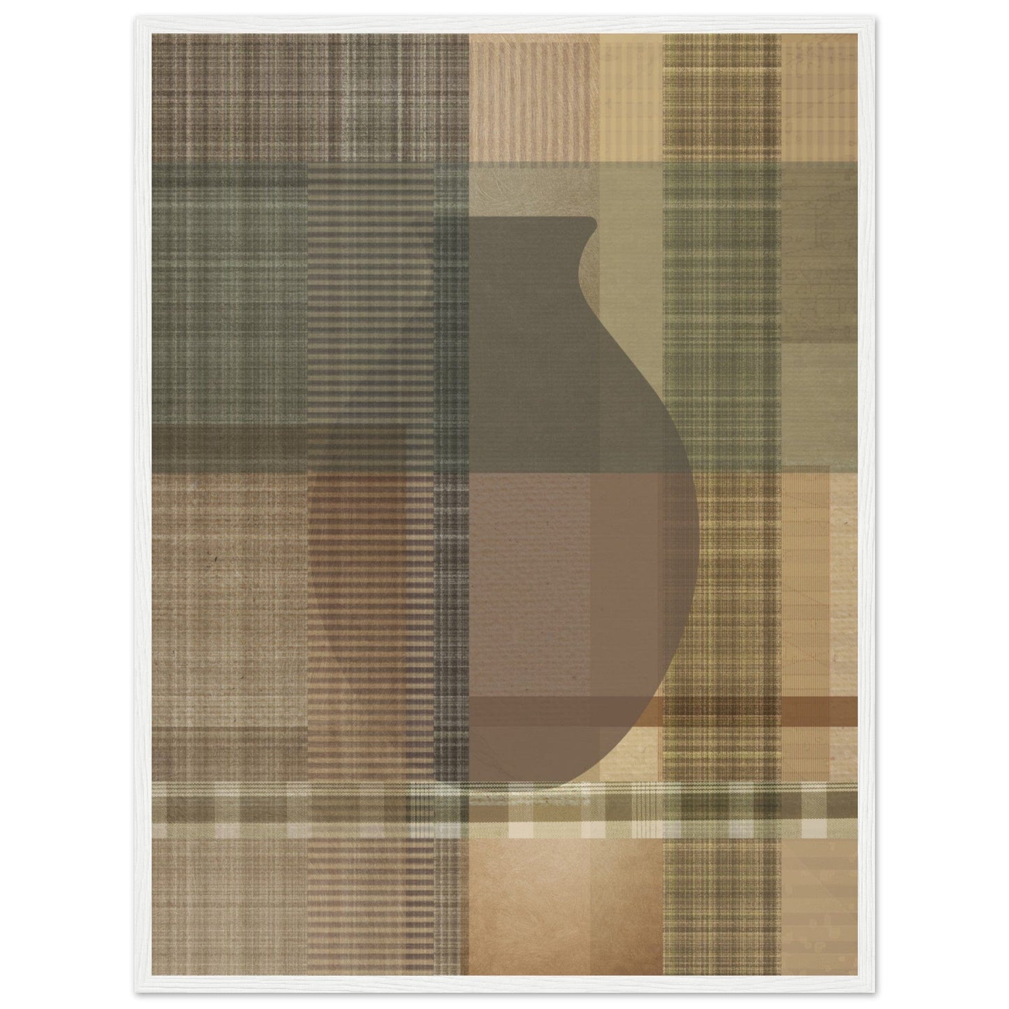 Micoo Art & Decor Artwork - framed poster 60x80 cm / 24x32″ / White frame TREASURE IN A VESSEL - Modern Country/Farmhouse Collection - Framed Poster