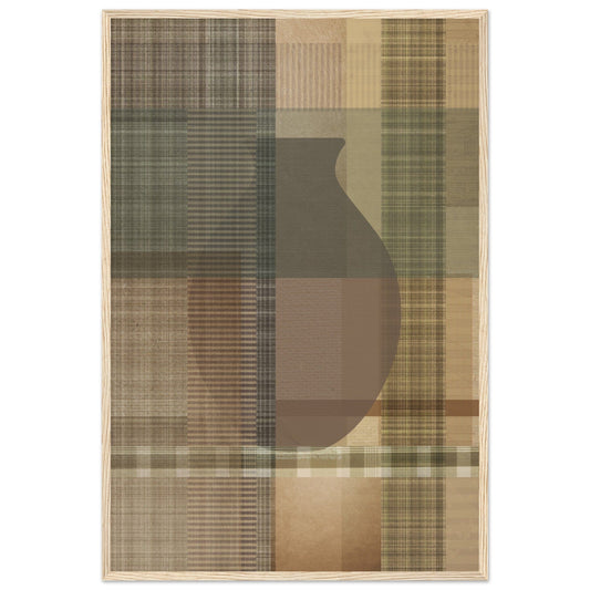 Micoo Art & Decor Artwork - framed poster 60x90 cm / 24x36″ / Wood frame TREASURE IN A VESSEL - Modern Country/Farmhouse Collection - Framed Poster