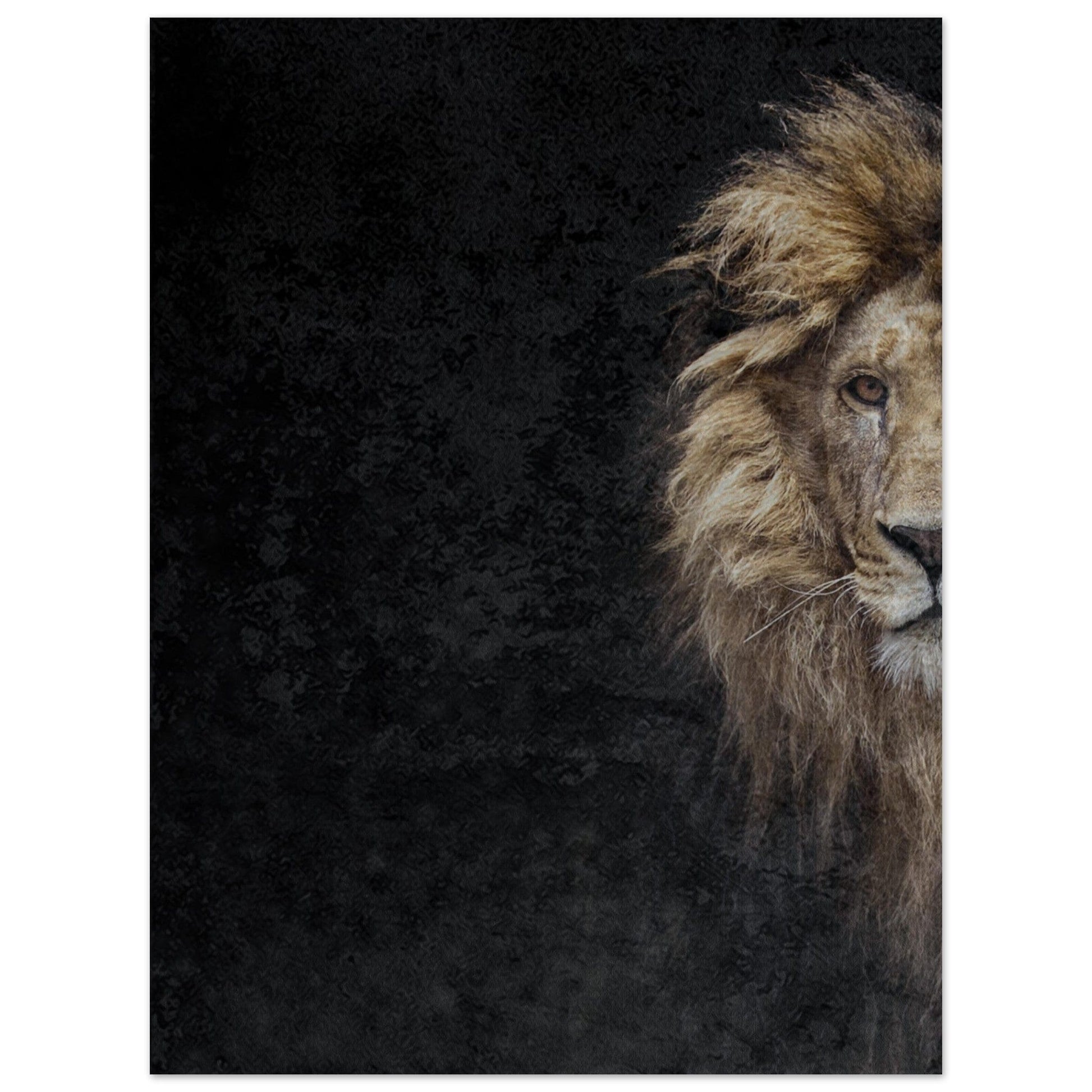 MiCoo Art & Decor- Artwork - Poster 45x60 cm / 18x24″ THE LION OF JUDAH - Poster