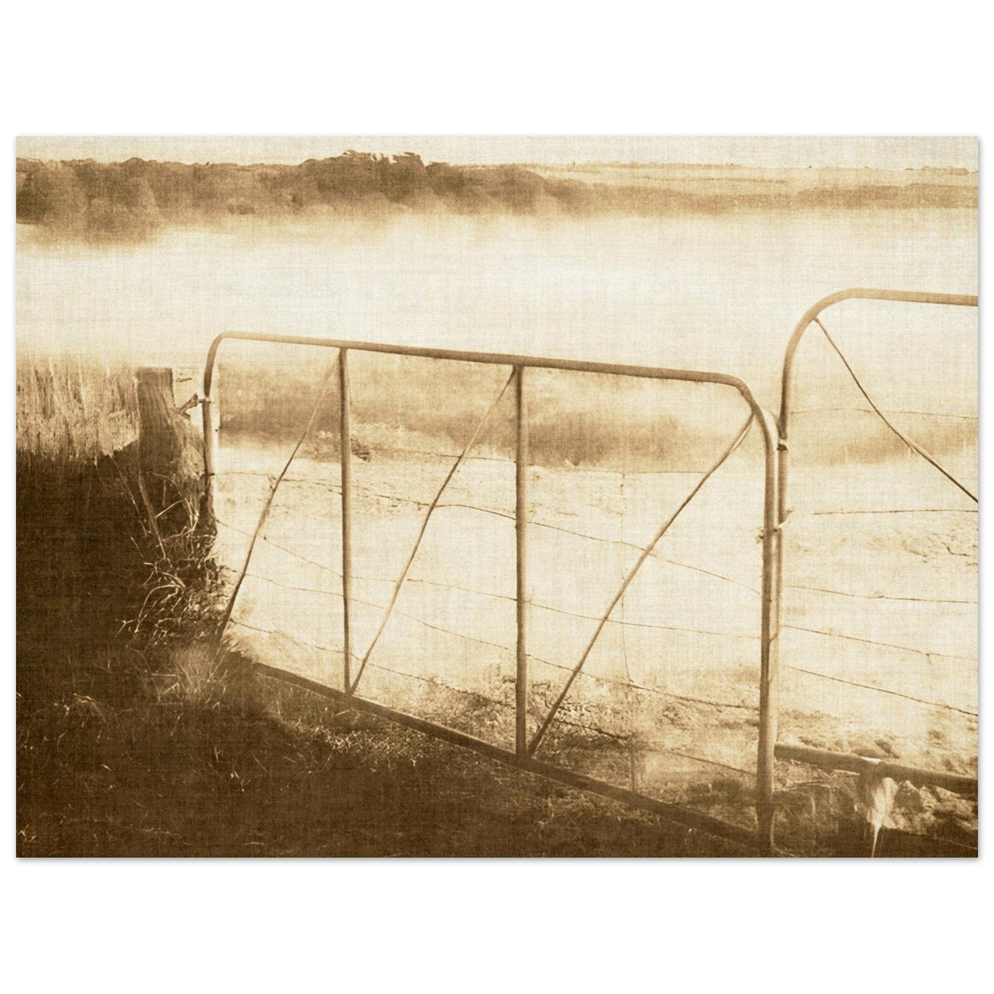 Micoo Art & Decor Posters, Prints and Visual Artworks 45x60 cm / 18x24″ A DIFFERENT WAY - Modern Country/Farmhouse - Landscape - Poster.