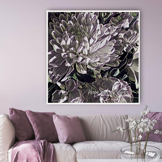 MiCoo Art & Decor Posters, Prints and Visual Artworks A HOPE AND A FUTURE - Floral - Fine Art Print