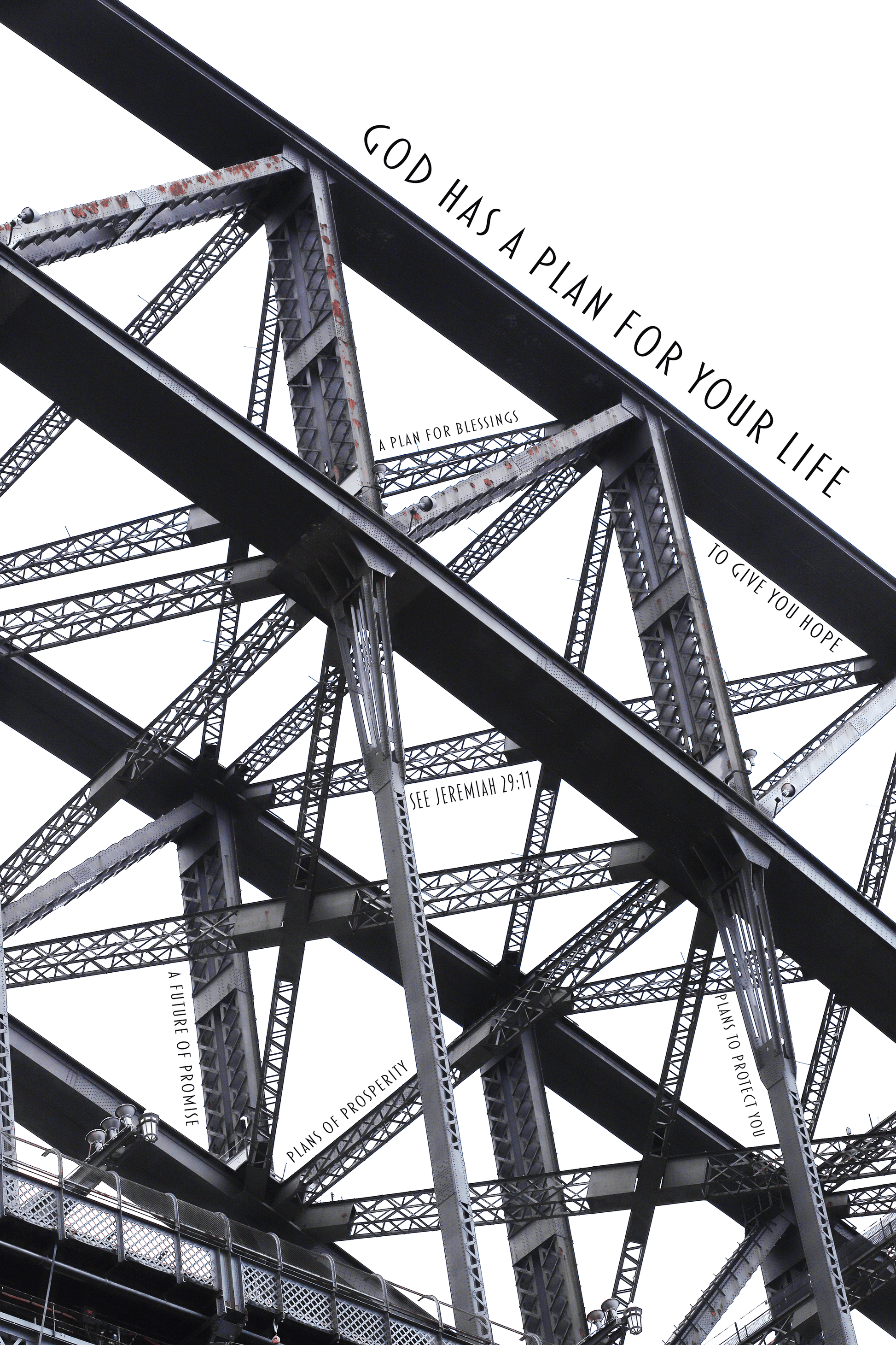 MiCoo Art & Decor Posters, Prints and Visual Artworks ARCH OF HOPE - Abstract - Monochrome - Digital Download