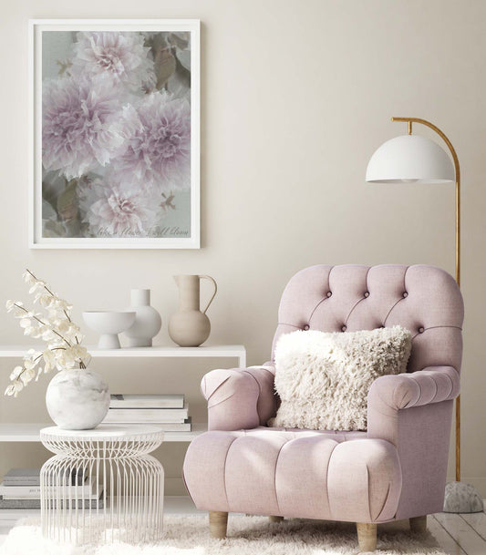 MiCoo Art & Decor Posters, Prints and Visual Artworks BLOOM - Floral - Fine Art Framed Print