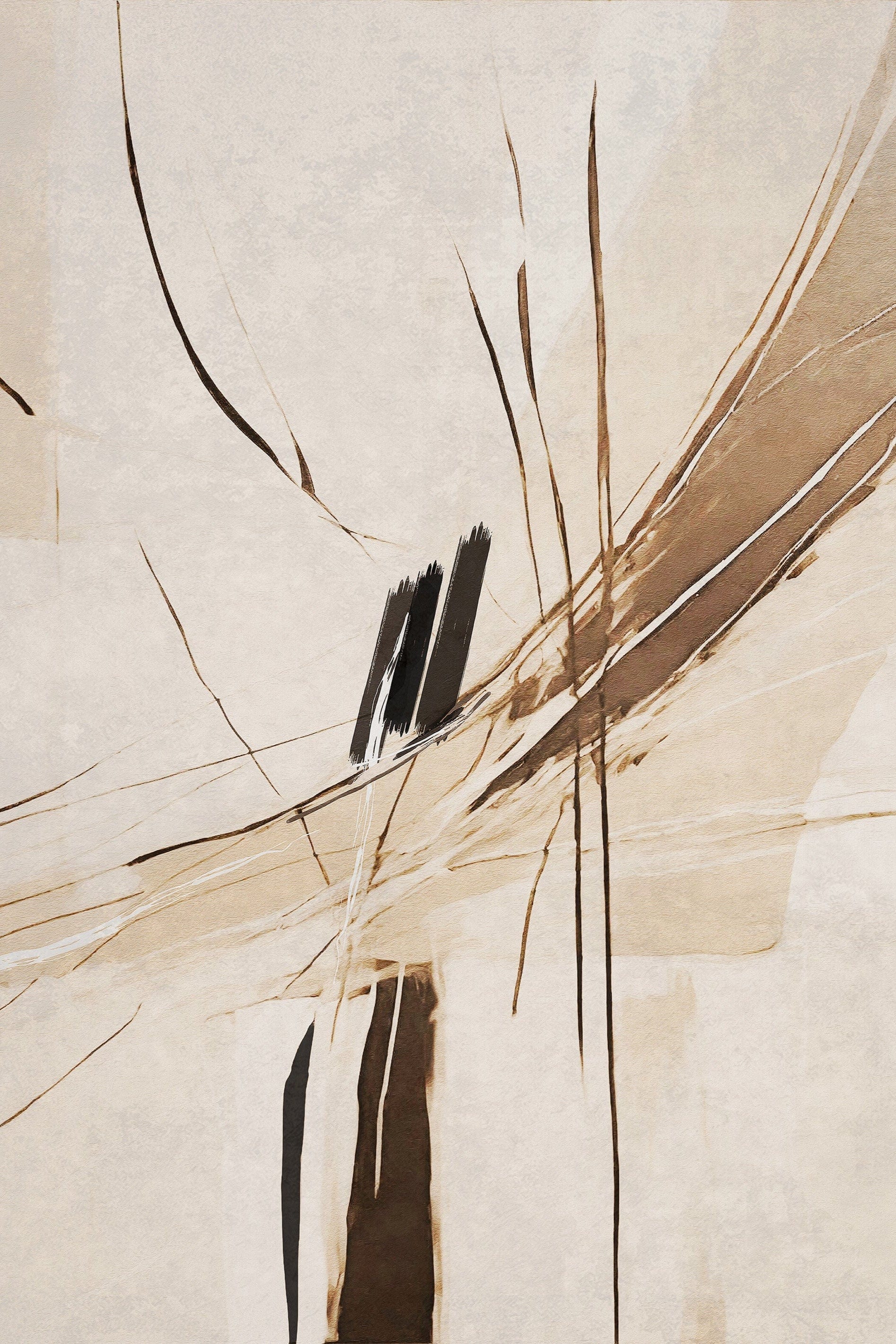 MiCoo Art & Decor Posters, Prints and Visual Artworks EMBRACE - Abstract - Framed Canvas