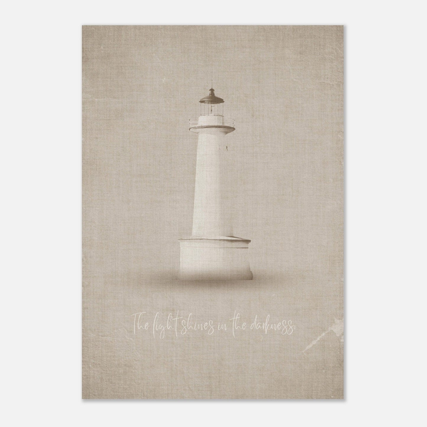 Micoo Art and Decor Posters, Prints and Visual Artworks FULL VISION - Lighthouse - Nautical - Poster