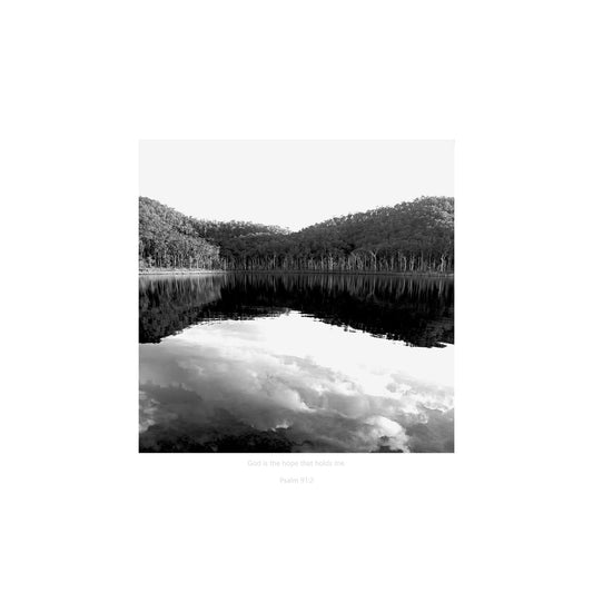 MiCoo Art & Decor Posters, Prints and Visual Artworks HE HOLDS ME - Landscape - Monochrome - Fine Art Framed Print