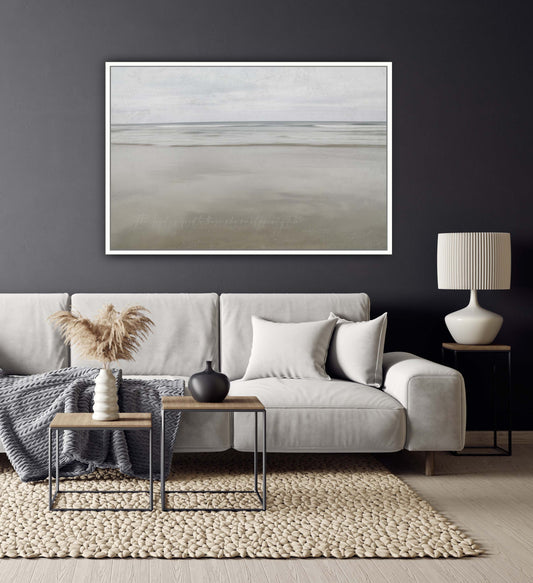 MiCoo Art & Decor Posters, Prints and Visual Artworks I WILL PONDER - Seascape - Nautical - Framed Canvas