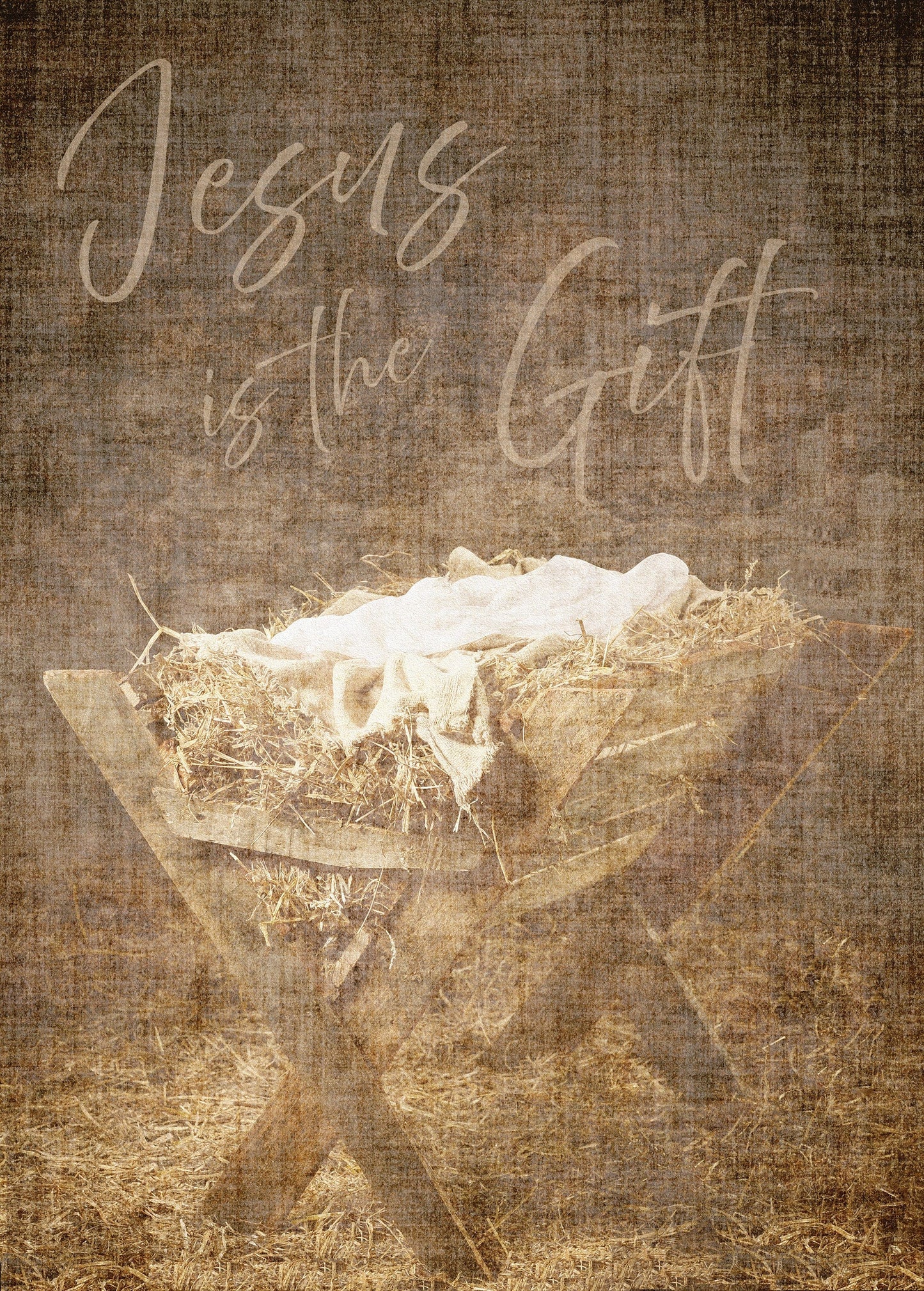 MiCoo Art & Decor Posters, Prints and Visual Artworks JESUS IS THE GIFT - Christmas - Digital Download
