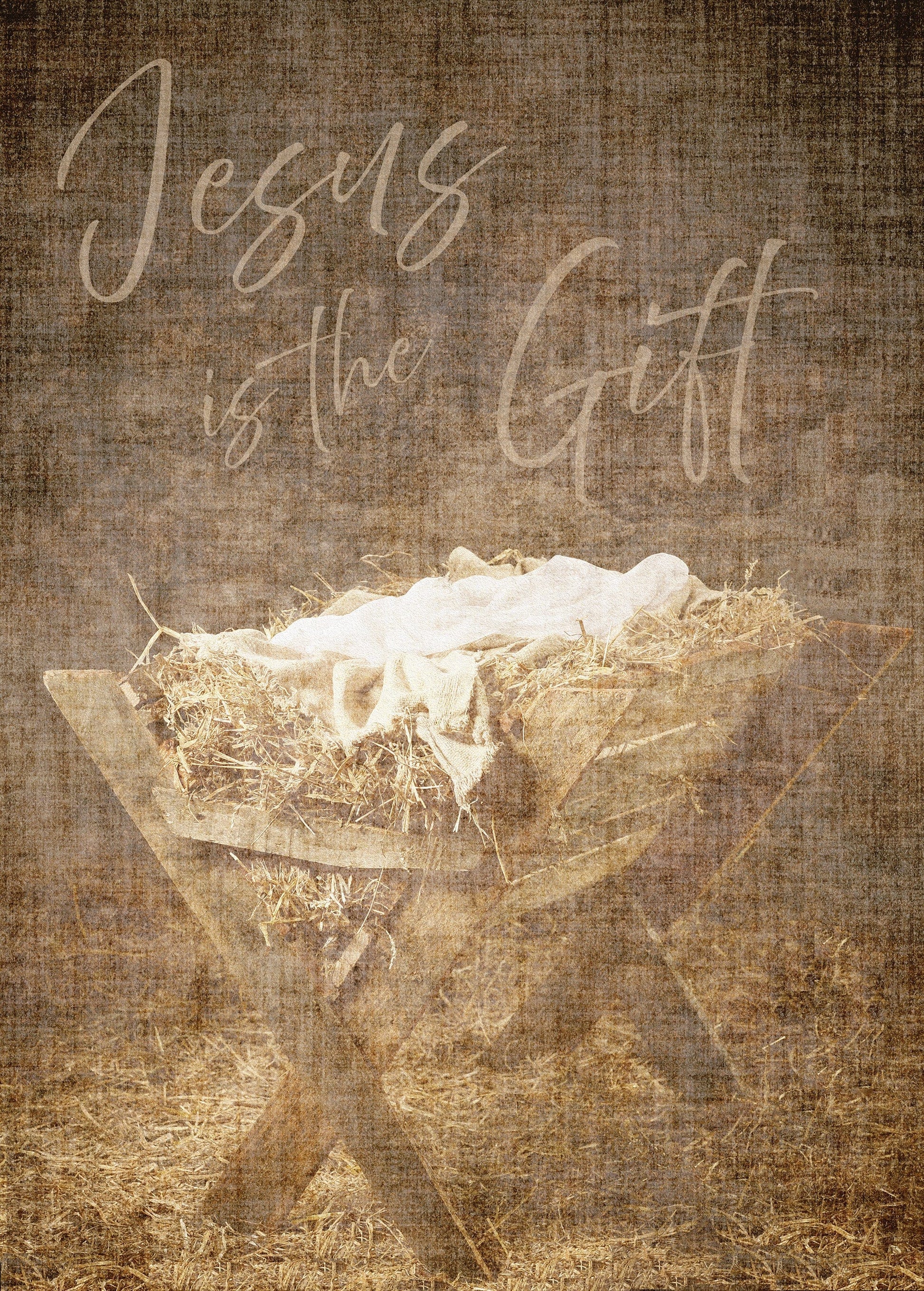 MiCoo Art & Decor Posters, Prints and Visual Artworks JESUS IS THE GIFT - Christmas - Digital Download