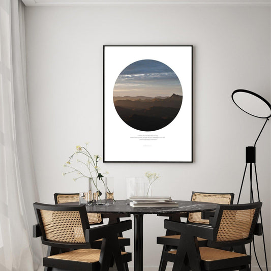MiCoo Art & Decor Posters, Prints and Visual Artworks LOOK TO THE HILLS - Landscape - Fine Art Print