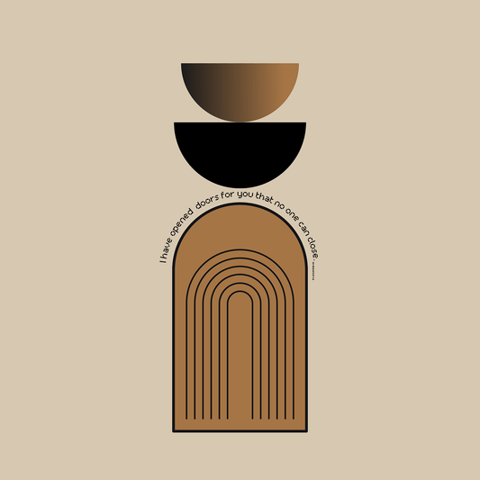MiCoo Art & Decor Posters, Prints and Visual Artworks NEW DOORS - Mid Century Style - Digital Download