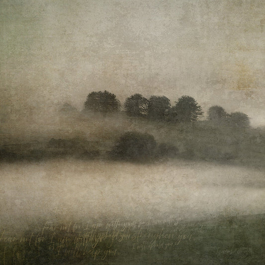 Modern abstract Country/Farmhouse muted earthy Landscape