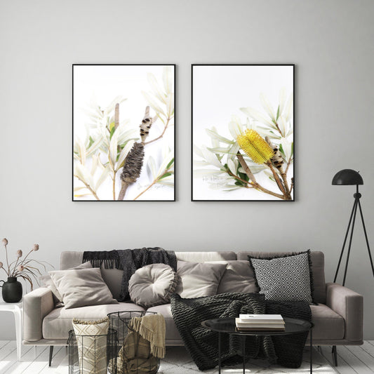 MiCoo Art & Decor Posters, Prints and Visual Artworks PURPOSE IN THE SEASON Collection - Floral - Fine Art Framed Prints
