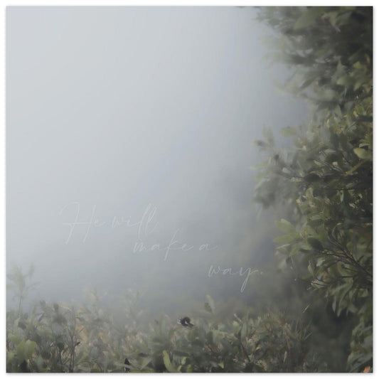 Micoo Art & Decor Posters, Prints and Visual Artworks 70x70 cm / 28x28″ THE KNOWN PATH - Abstract - Landscape - Poster