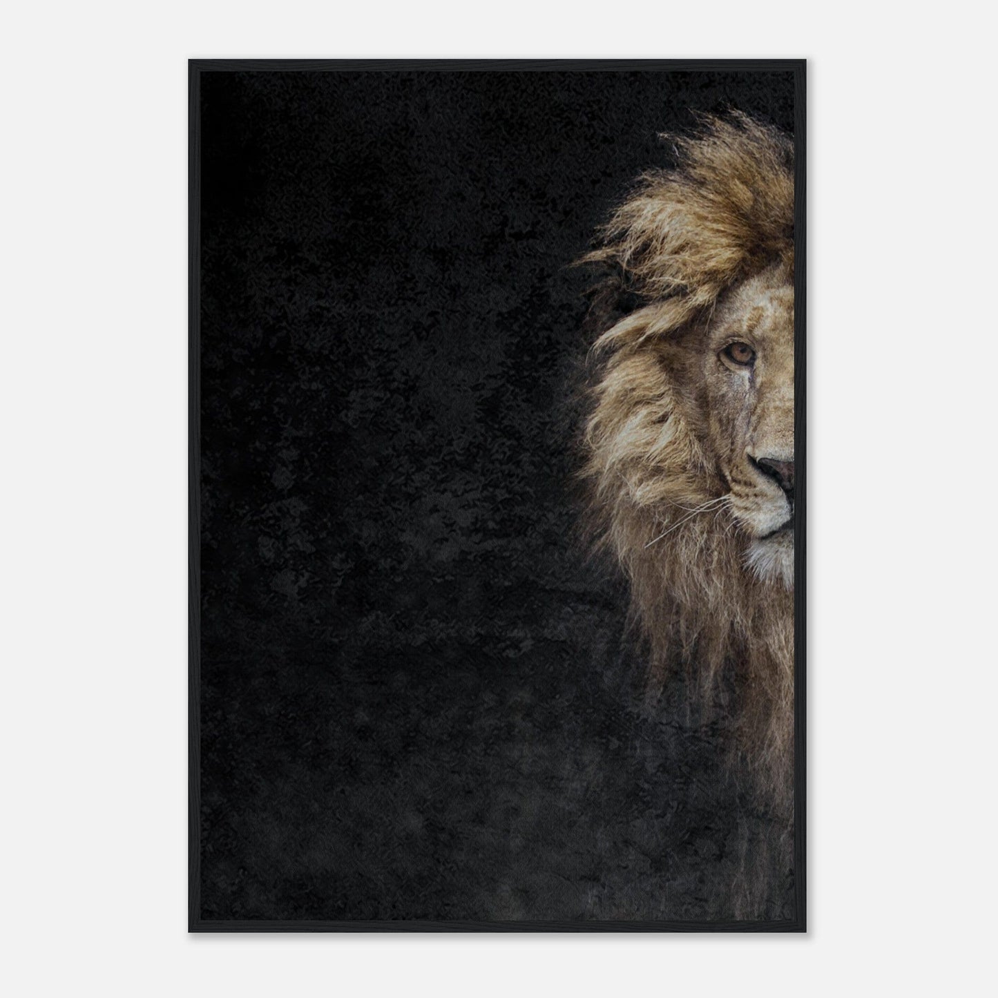 Micoo Art and Decor Posters, Prints and Visual Artworks THE LION OF JUDAH - Framed Poster