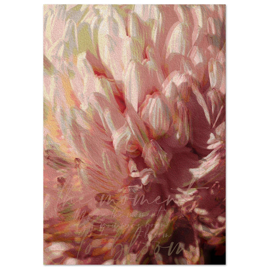 Micoo Art & Decor Posters, Prints and Visual Artworks 70x100 cm / 28x40″ TIME TO BLOOM - Floral - Poster