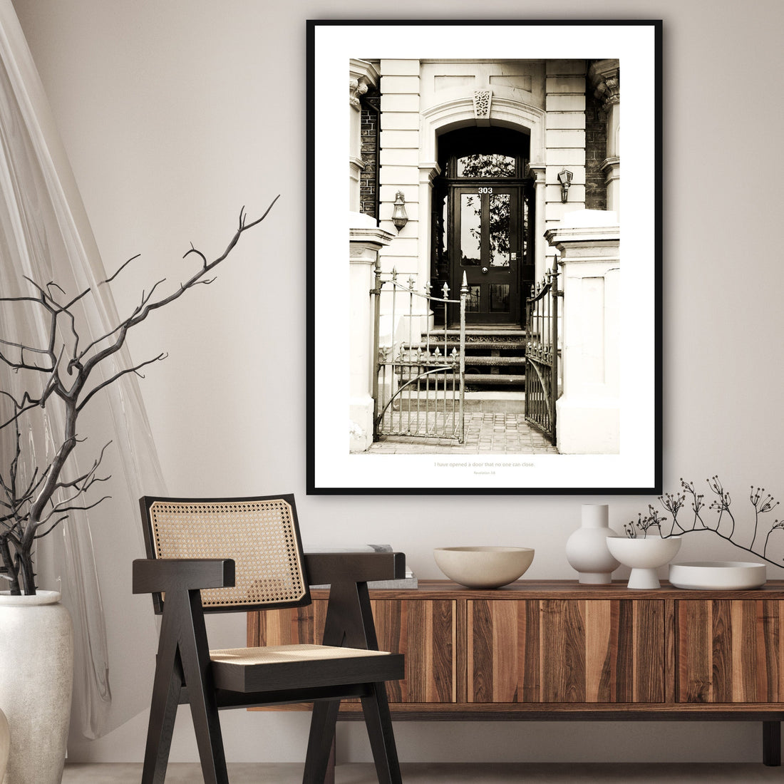 Monochrome Expressions: Timeless Wall Art