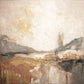 Textured abstract art poster earthy tones theme of freedom in God 