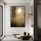 GIVEN PEACE - Abstract Minimalistic Landscape Framed Wall Art
