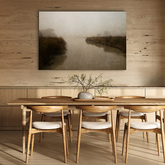 In The Quiet - Abstract Landscape on Canvas