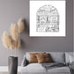 MiCoo Art & Decor Posters, Prints and Visual Artworks ARCH OF WORDS - Word Art - Poster