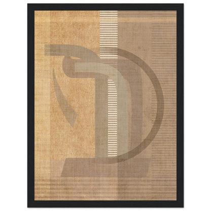 Micoo Art & Decor Posters, Prints and Visual Artworks 30x40 cm / 12x16″ / Black frame / Ready-to-hang BLESSED - Modern - Country/Farmhouse Collection - Framed Poster