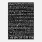 Micoo Art and Decor Posters, Prints and Visual Artworks DESTINED - Monochrome - Word Art - Poster