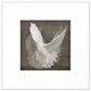 MiCoo Art & Decor Posters, Prints and Visual Artworks 70x70 cm / 28x28″ / White frame DOVE OF PEACE - Abstract - Framed Poster