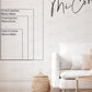 MiCoo Art & Decor Posters, Prints and Visual Artworks EMBRACE - Abstract - Framed Canvas