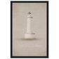 Micoo Art and Decor Posters, Prints and Visual Artworks 28x43  cm / XL (11x17″) / Black frame FULL VISION - Lighthouse - Nautical - Framed Poster