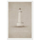 Micoo Art and Decor Posters, Prints and Visual Artworks 28x43  cm / XL (11x17″) / White frame FULL VISION - Lighthouse - Nautical - Framed Poster