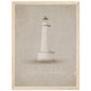 Micoo Art and Decor Posters, Prints and Visual Artworks 30x40 cm / 12x16″ / Wood frame FULL VISION - Lighthouse - Nautical - Framed Poster