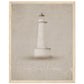 Micoo Art and Decor Posters, Prints and Visual Artworks 40x50 cm / 16x20″ / Wood frame FULL VISION - Lighthouse - Nautical - Framed Poster