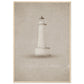 Micoo Art and Decor Posters, Prints and Visual Artworks FULL VISION - Lighthouse - Nautical - Framed Poster