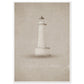 Micoo Art and Decor Posters, Prints and Visual Artworks FULL VISION - Lighthouse - Nautical - Framed Poster