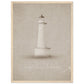 Micoo Art and Decor Posters, Prints and Visual Artworks 45x60 cm / 18x24″ / Wood frame FULL VISION - Lighthouse - Nautical - Framed Poster