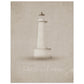 Micoo Art and Decor Posters, Prints and Visual Artworks 27x35 cm / 11x14″ FULL VISION - Lighthouse - Nautical - Poster