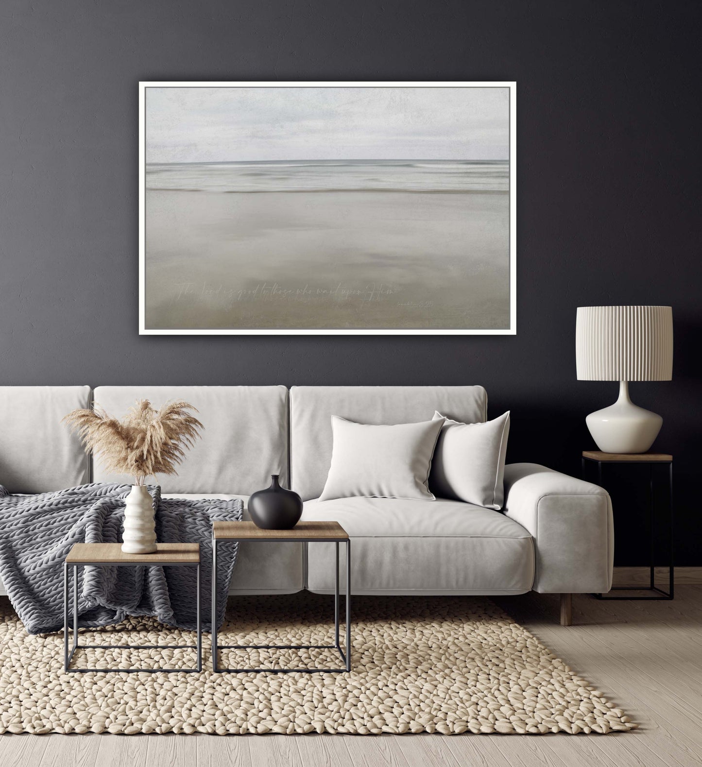 MiCoo Art & Decor Posters, Prints and Visual Artworks I WILL PONDER - Seascape - Nautical - Framed Canvas