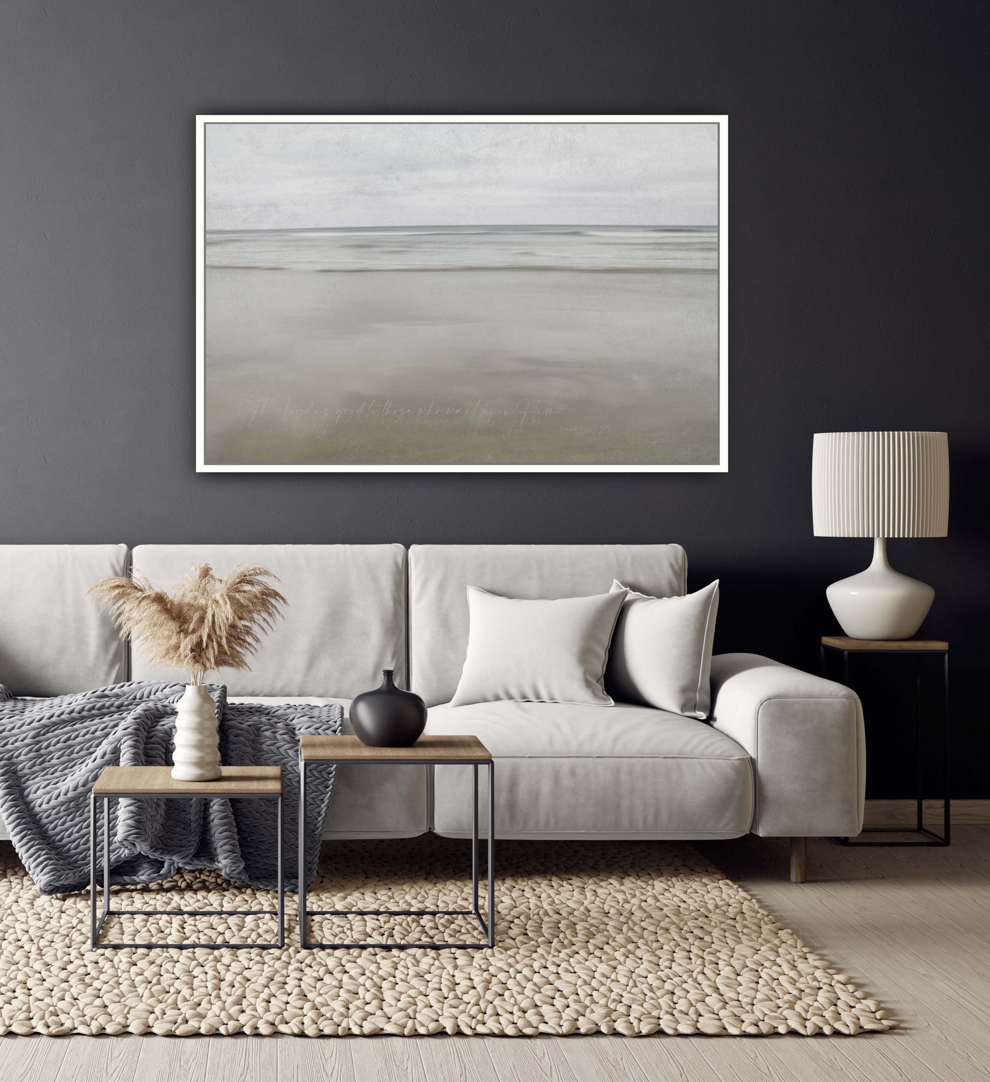 MiCoo Art & Decor Posters, Prints and Visual Artworks I WILL PONDER - Seascape - Nautical - Framed Canvas