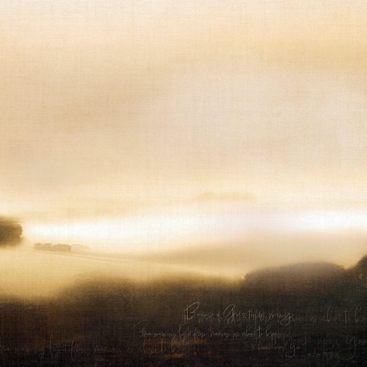 Abstract muted earthy Landscape 