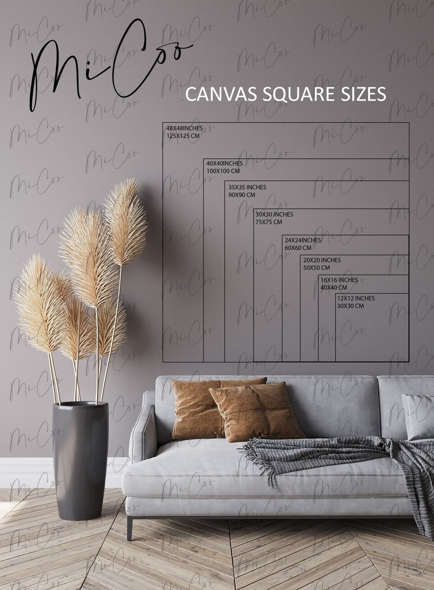  Posters, Prints and Visual Artworks  Abstract Canvas Sizes
