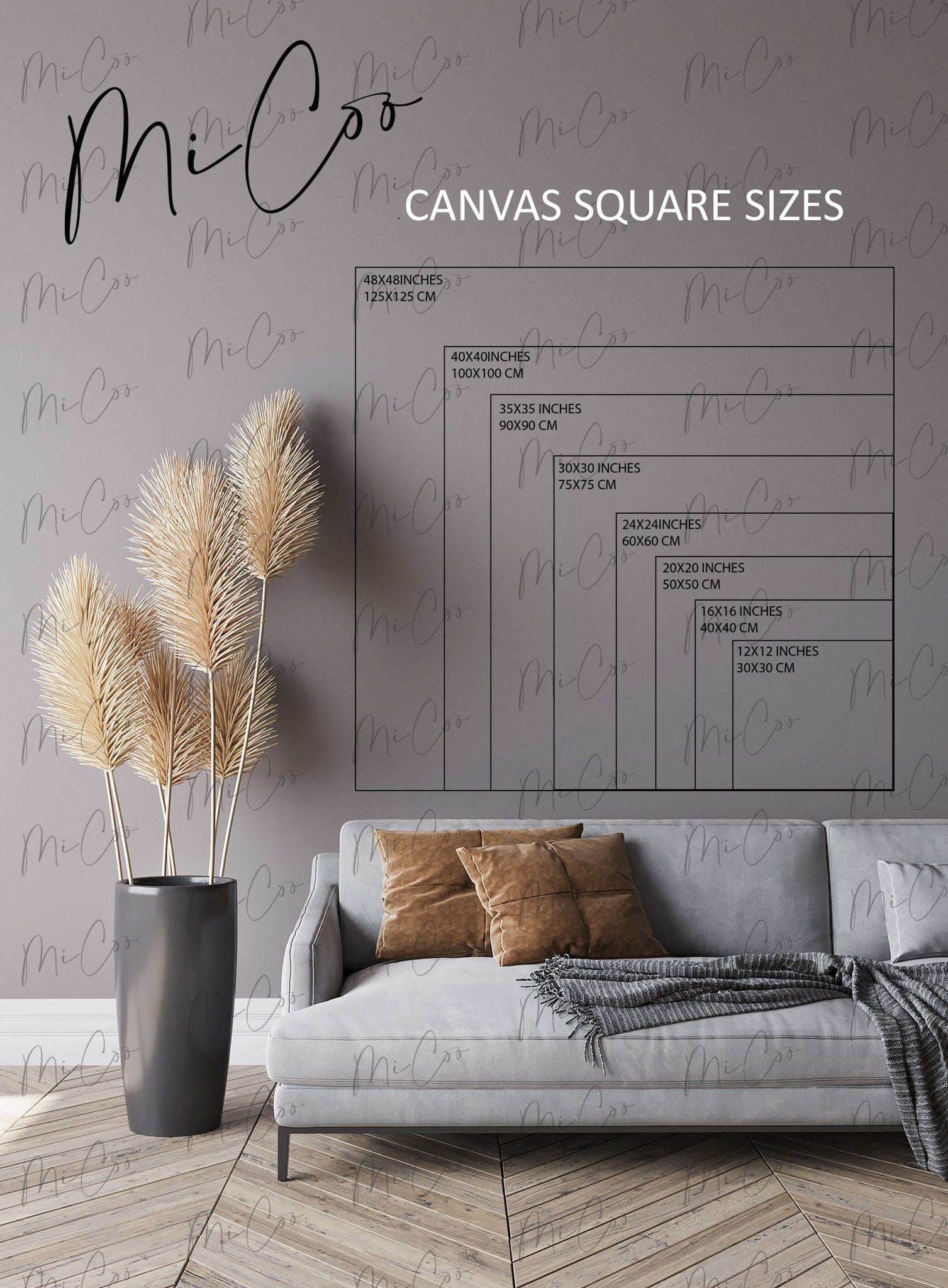  Posters, Prints and Visual Artworks  Abstract Canvas Sizes