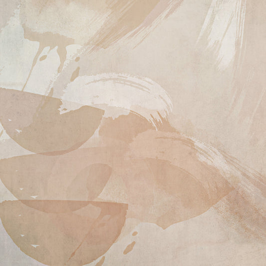 Earthy Abstract inspired by Psalm 23 image includes abstract shapes with overflowing bowls