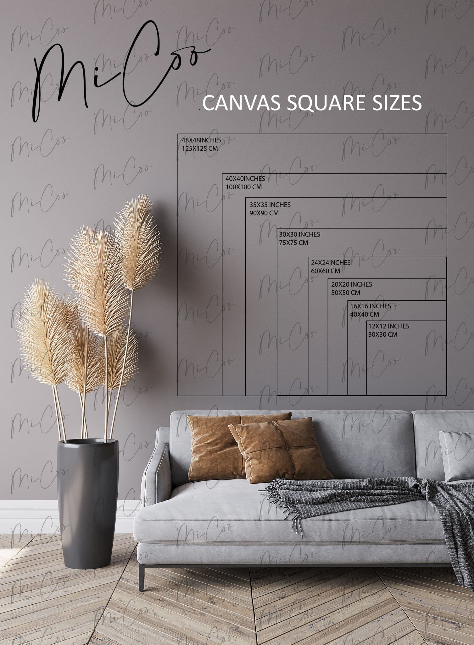 MiCoo Art and Decor Posters, Prints and Visual Artworks NOT ALONE  sizes