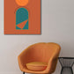 MiCoo Art & Decor Posters, Prints and Visual Artworks OPEN DOOR - Mid Century Style - Poster
