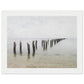 Micoo Art and Decor Posters, Prints and Visual Artworks 15x20 cm / 6x8″ / White frame PEACEFUL WATERS - Seascape - Nautical - Framed Poster