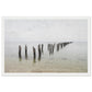 Micoo Art and Decor Posters, Prints and Visual Artworks 28x43  cm / XL (11x17″) / White frame PEACEFUL WATERS - Seascape - Nautical - Framed Poster