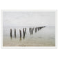 Micoo Art and Decor Posters, Prints and Visual Artworks 30x45 cm / 12x18″ / White frame PEACEFUL WATERS - Seascape - Nautical - Framed Poster