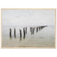 Micoo Art and Decor Posters, Prints and Visual Artworks 50x70 cm / 20x28″ / Wood frame PEACEFUL WATERS - Seascape - Nautical - Framed Poster