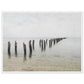 Micoo Art and Decor Posters, Prints and Visual Artworks 60x80 cm / 24x32″ / White frame PEACEFUL WATERS - Seascape - Nautical - Framed Poster